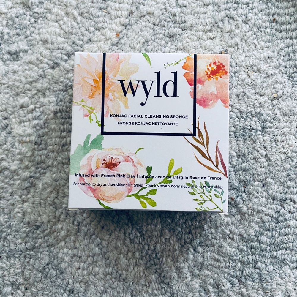NIB Wyld Skincare Konjac Sponge